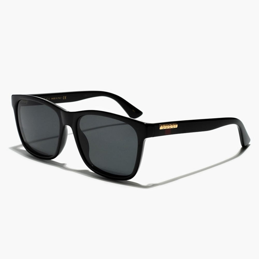 NEW GUCCI MEN'S SUNGLASSES GG0746S 001 BLACK GUCCI EYEWEAR GG0746S